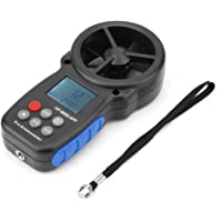 Los mejores  - Walfront Anemómetro Digital Profesional de Mano con USB Medidor de Velocidad del Viento Medidor de Temperatura del Aire…